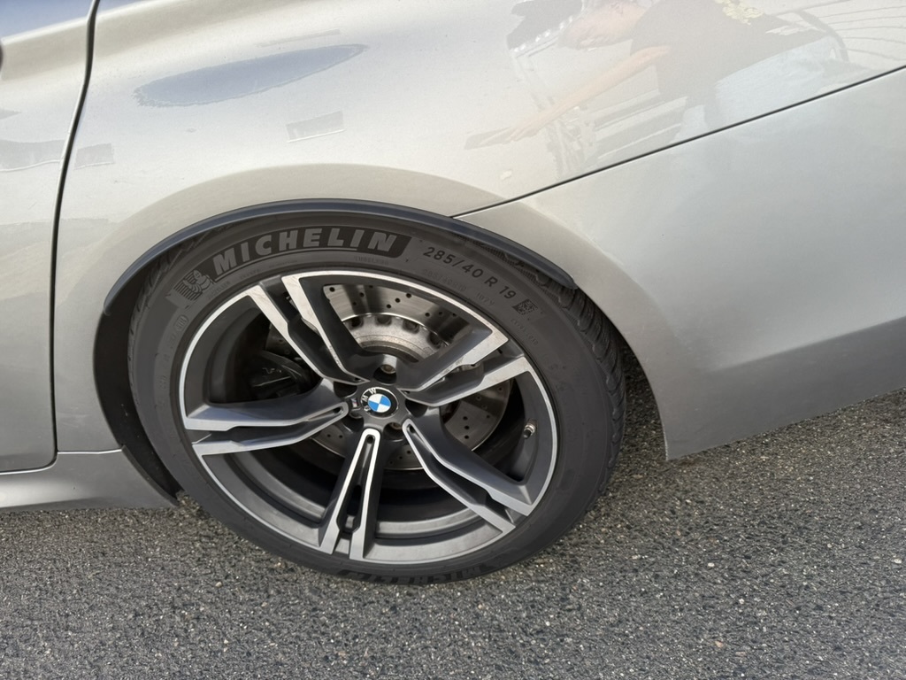 BMW M wheel on the stolen vehicle